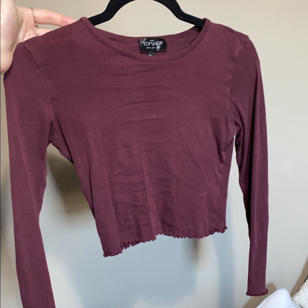 top shop long sleeve